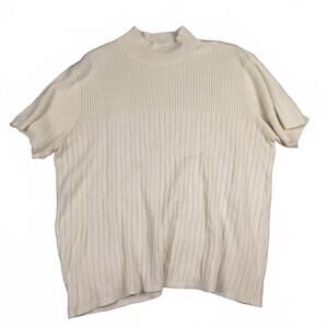 Women's Cable Knit Sweater Tee‎ - Ribbed - by Liz Claiborn